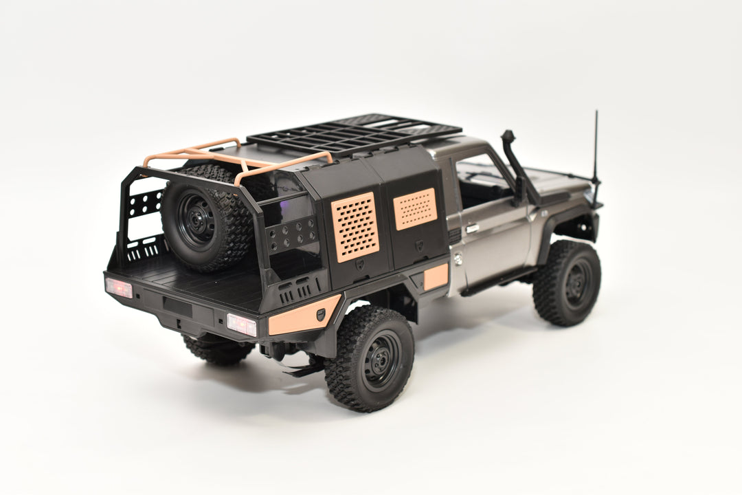 MNモデル トヨタ ランドクルーザー79オーバランド仕様 1/12 アウトドアラジコン MN-82S RTR
