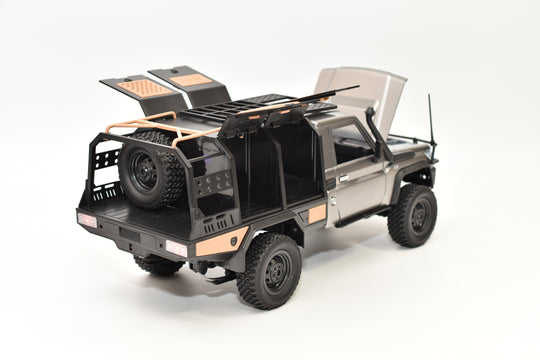 MNモデル トヨタ ランドクルーザー79オーバランド仕様 1/12 アウトドアラジコン MN-82S RTR