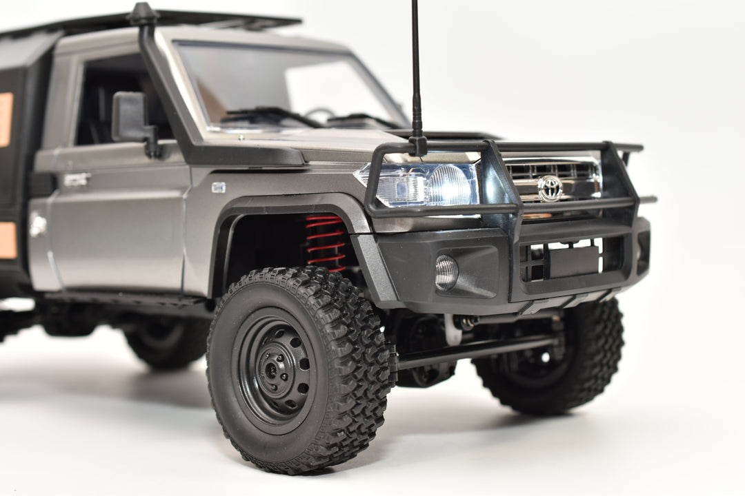 MNモデル トヨタ ランドクルーザー79オーバランド仕様 1/12 アウトドアラジコン MN-82S RTR