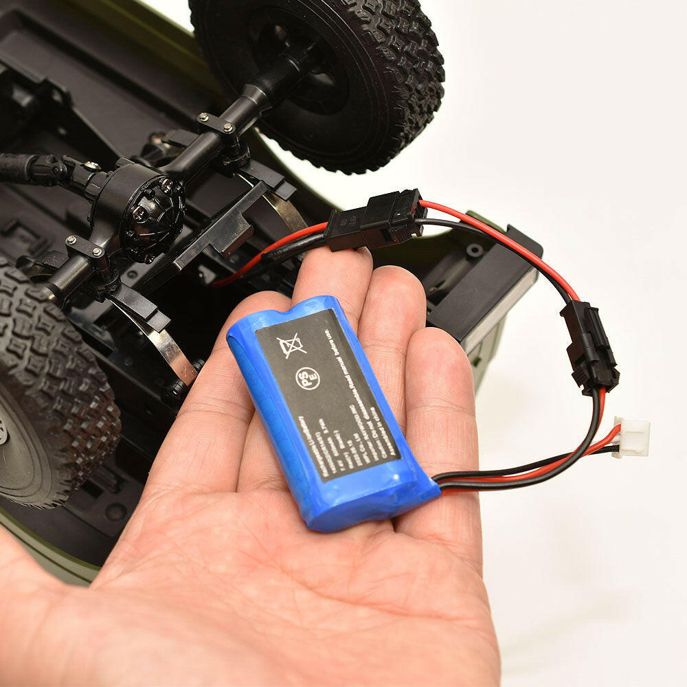 WPL JAPAN 走行用バッテリー2ピンメス→4ピンオス変換コネクター