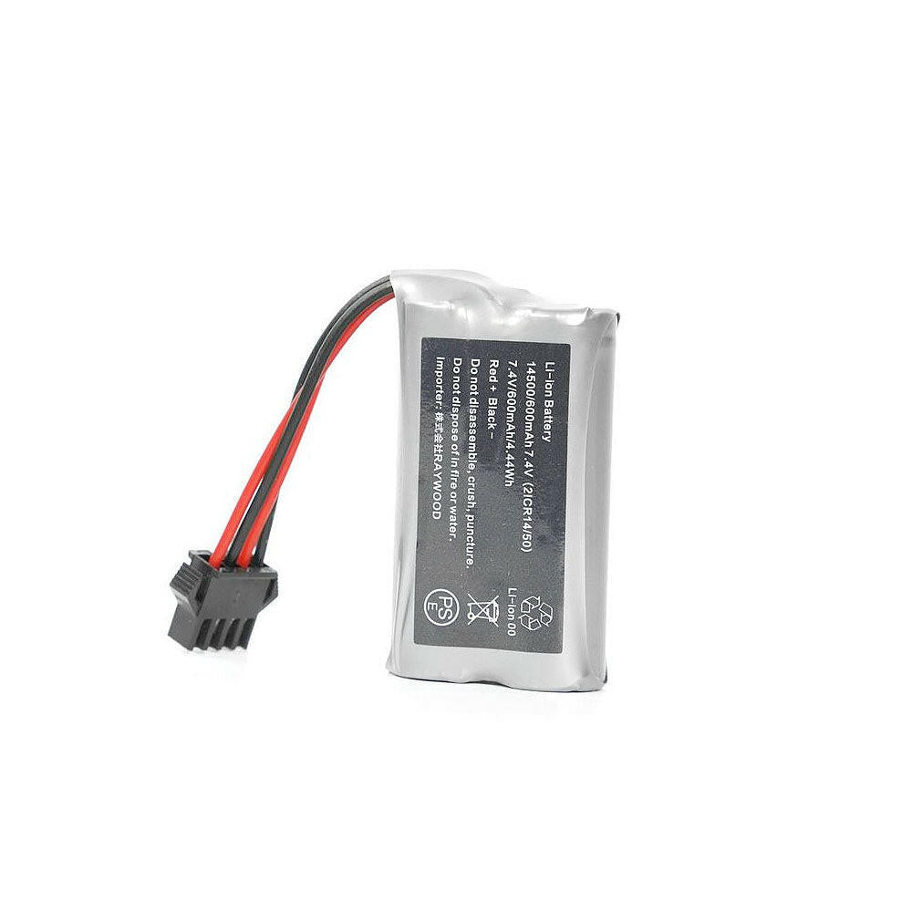 WPL JAPAN バッテリー(600mAh)※4ピンタイプ