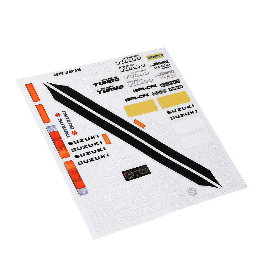 WPL JAPAN C74 Sticker for Suzuki Jimny JA11