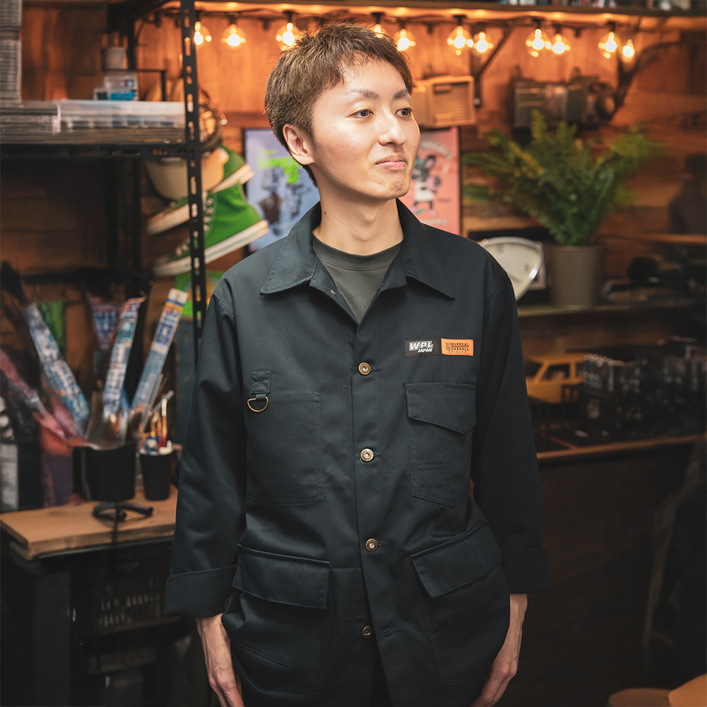 WPL JAPAN × UNIVERSAL OVERALL 特注モデル 「あそびの制服」