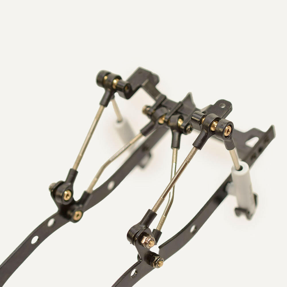 WPL JAPAN Cシリーズ専用ハイリフトメタルリンケージ&アクスルトラスセット(リフトアップ用パーツ)