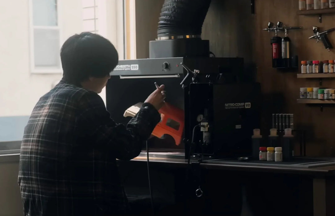 【驚愕の吸引力】模型塗装ブースの常識を覆す「NITRO-BOOTH（ニトロブース）」の驚異的なパワー設計。