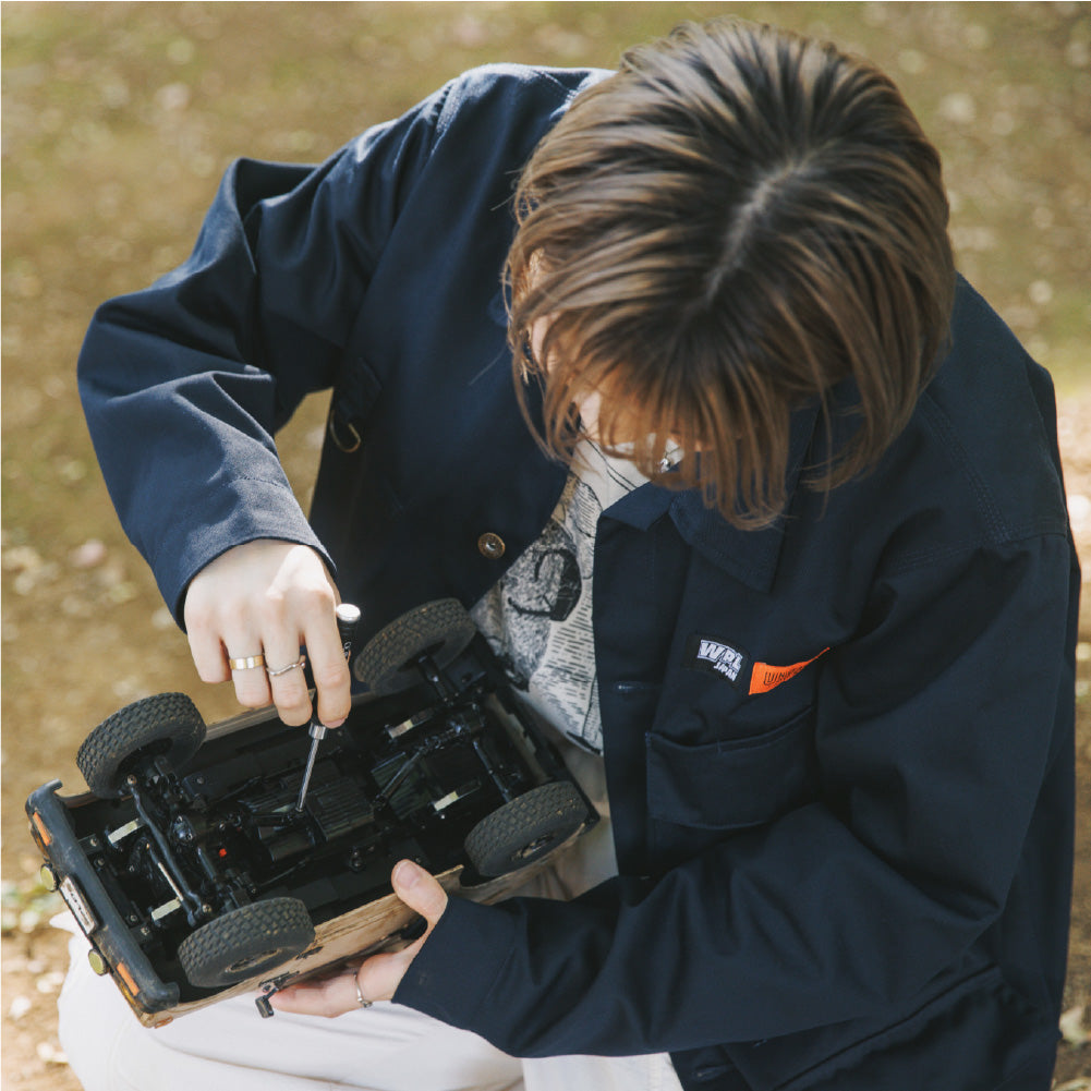 WPL JAPAN × UNIVERSAL OVERALL 特注モデル 「あそびの制服