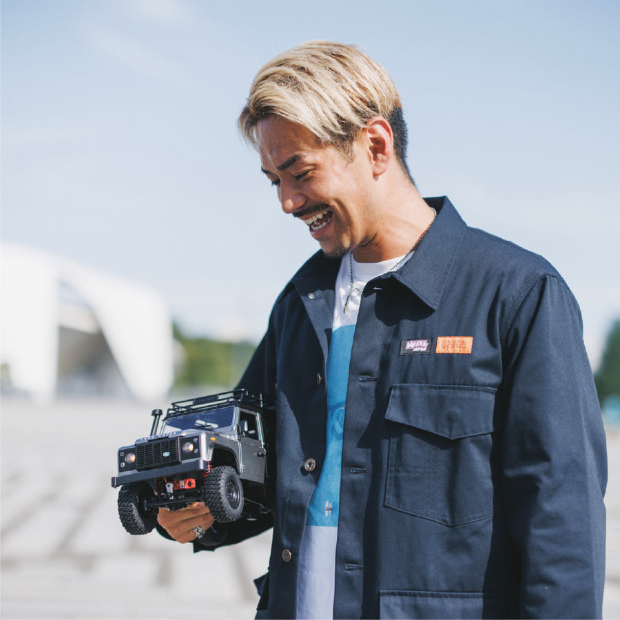 WPL JAPAN × UNIVERSAL OVERALL カバーオール バックスタイル