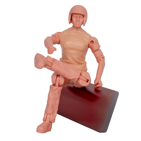 WPL JAPAN 1/10スケールアクションフィギュア（未塗装）