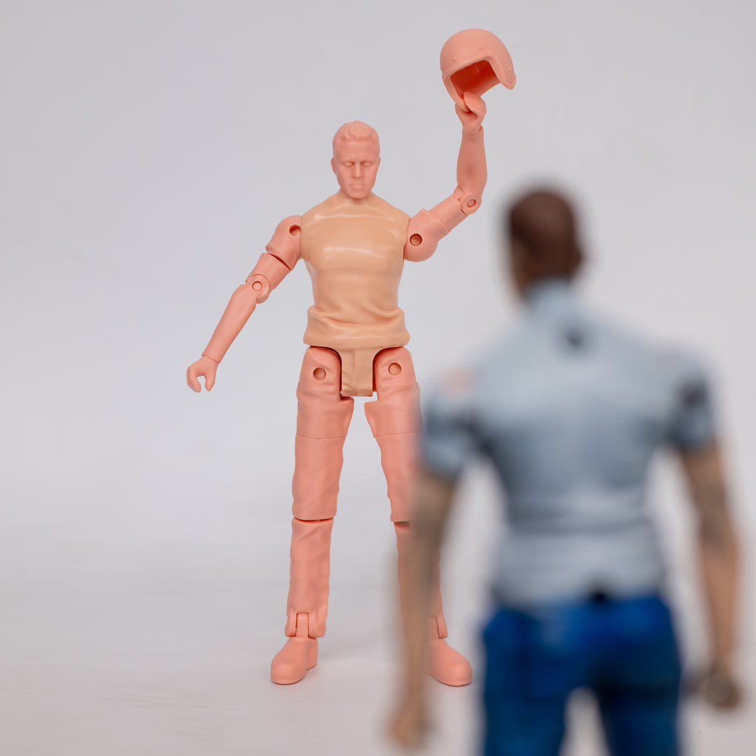 WPL JAPAN 1/10スケールアクションフィギュア（未塗装）