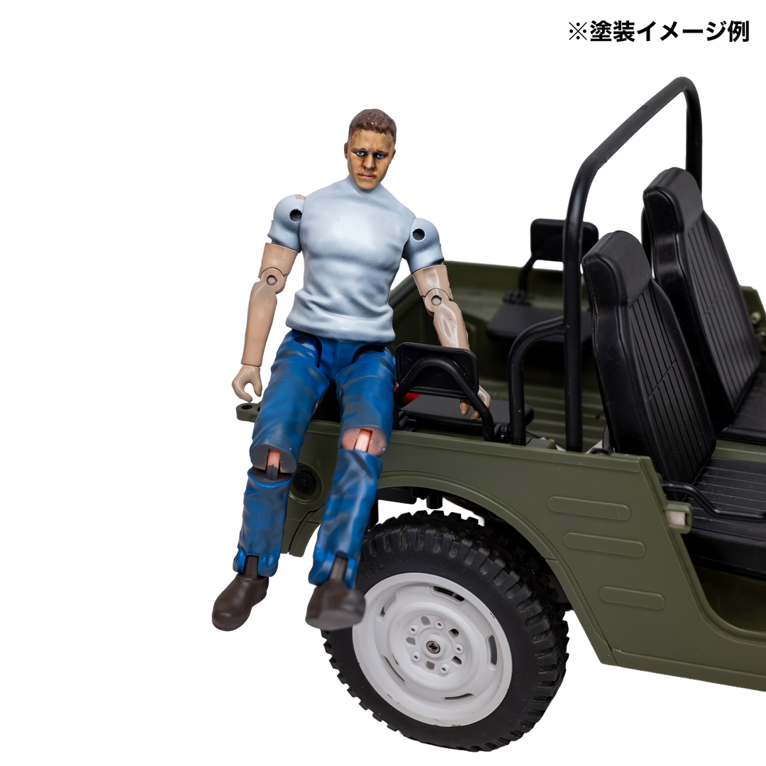 WPL JAPAN 1/10スケールアクションフィギュア（未塗装）