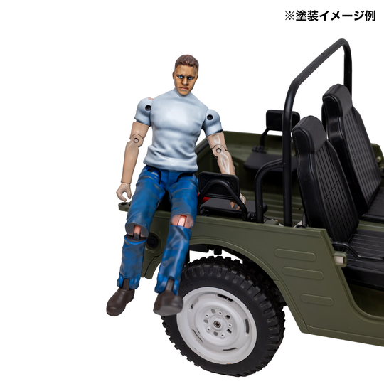 WPL JAPAN 1/10スケールアクションフィギュア（未塗装）