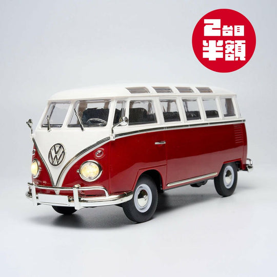 【2台目半額】WPL JAPAN Miniシリーズ CXD D52 RTR Volkswagen Type 2 (ワーゲンバス)