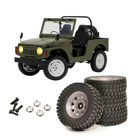 【数量限定】スズキ ジムニー(SJ10 1型)C84 RTR カスタムホイール・タイヤセットB