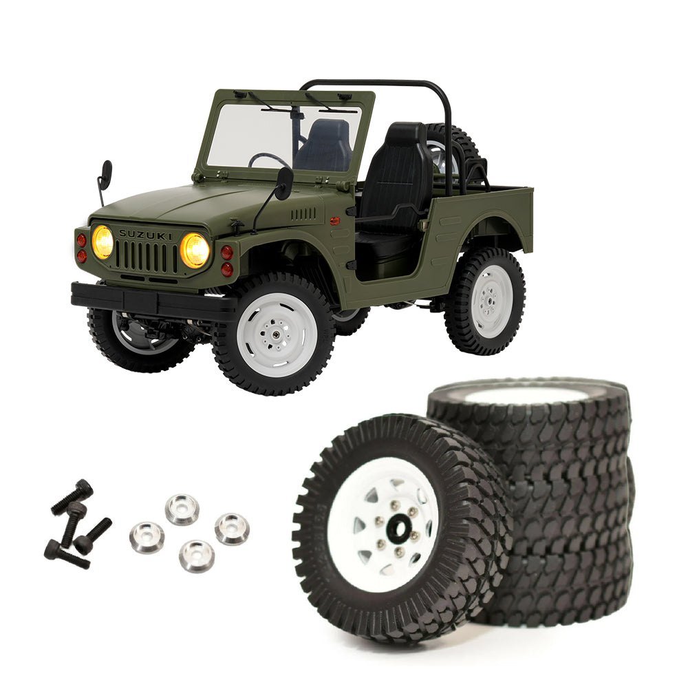 スズキ ジムニー(SJ10 1型)C84 RTR カスタムホイール・タイヤセットB