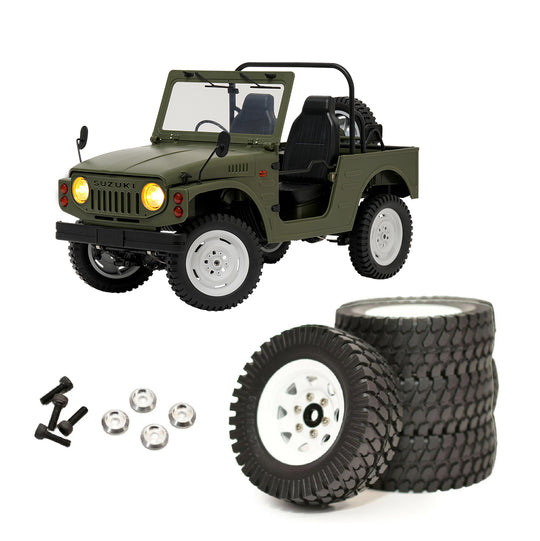 【数量限定】スズキ ジムニー(SJ10 1型)C84 RTR カスタムホイール・タイヤセットB