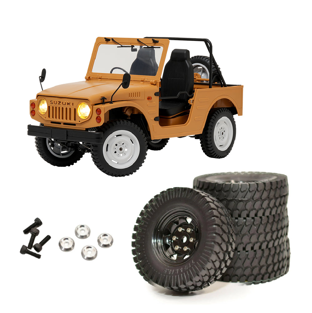 スズキ ジムニー(SJ10 1型)C84 RTR カスタムホイール・タイヤセットB