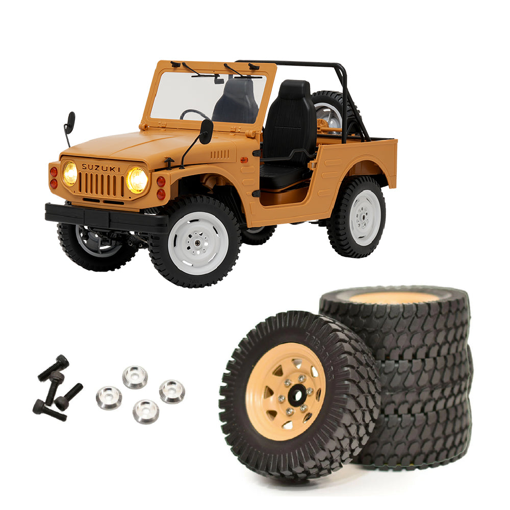 スズキ ジムニー(SJ10 1型)C84 RTR カスタムホイール・タイヤセットB
