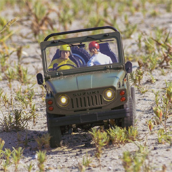 【箱痛み品】WPL JAPAN スズキ ジムニー(SJ10 1型) 1/10 アウトドアラジコン C84 RTR（オリーブ）