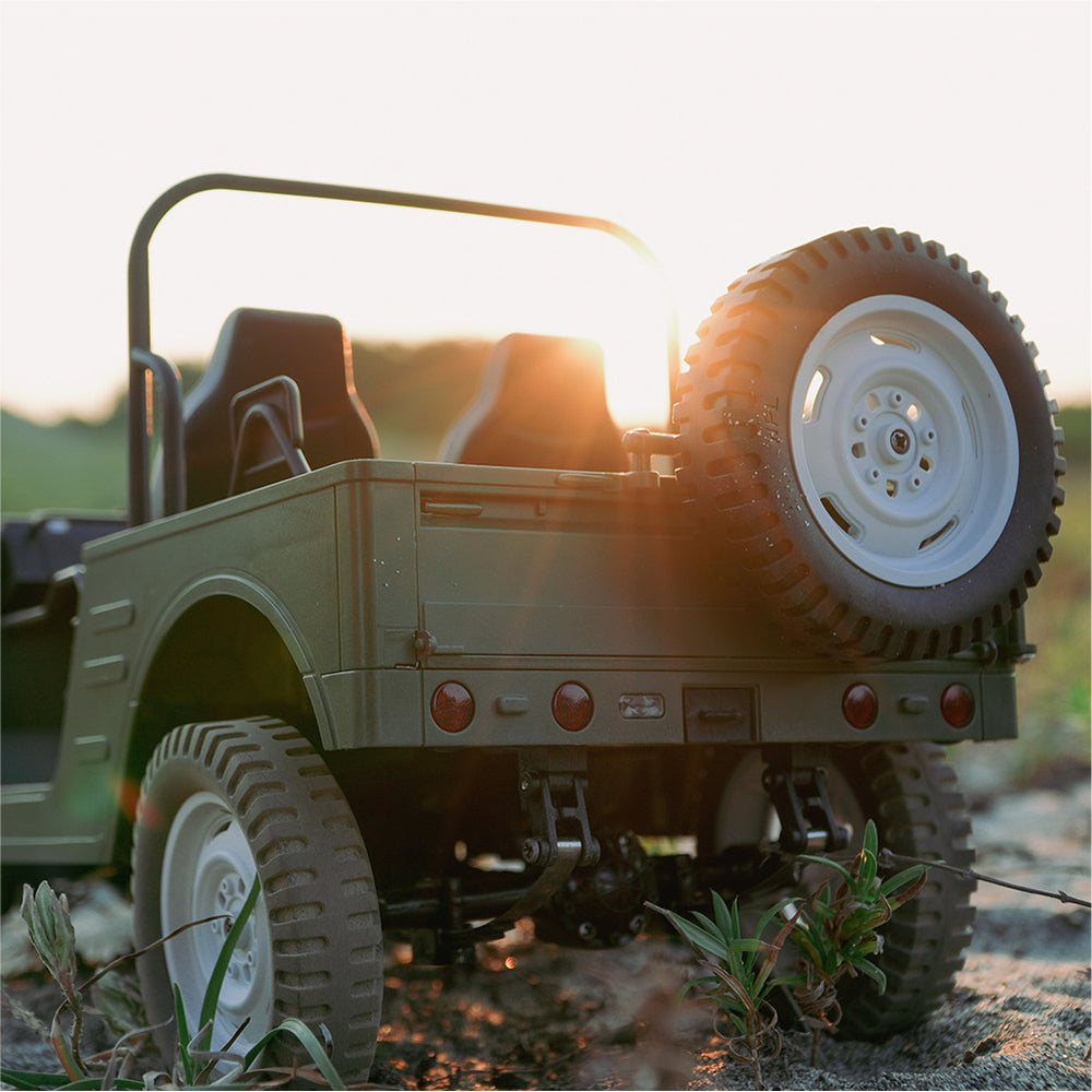 【自分で修理するSJ10】WPL JAPAN スズキ ジムニー(SJ10 1型) 1/10 アウトドアラジコン C84 RTR（オリーブ）