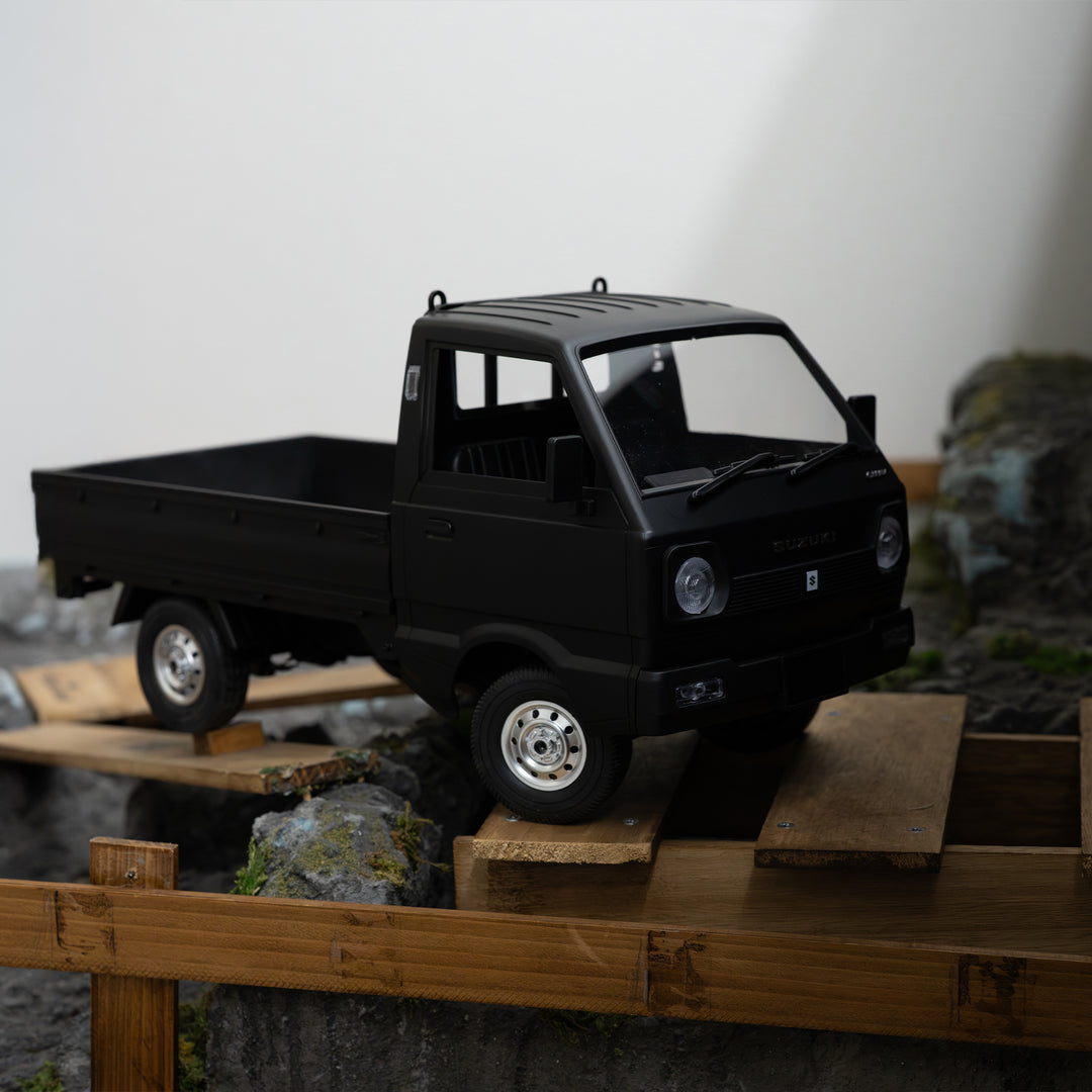 【CODE:BLACK限定商品】WPL JAPAN SUZUKI CARRY D12 マットブラックエディション