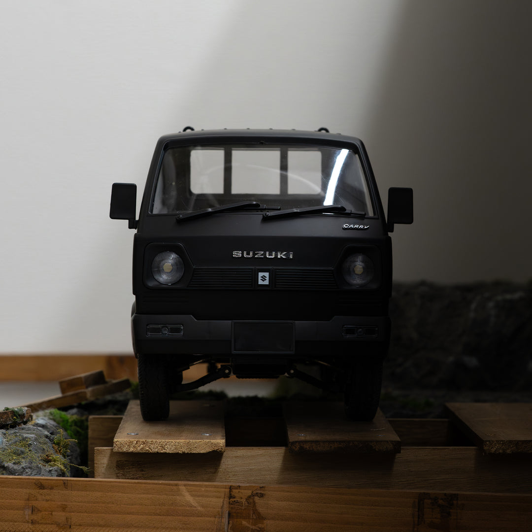 【CODE:BLACK限定商品】WPL JAPAN SUZUKI CARRY D12 マットブラックエディション