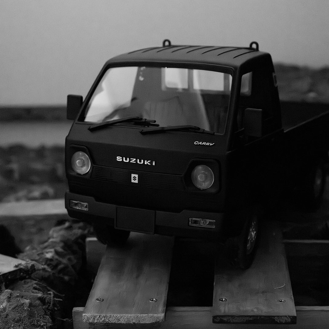【CODE:BLACK限定商品】WPL JAPAN SUZUKI CARRY D12 マットブラックエディション
