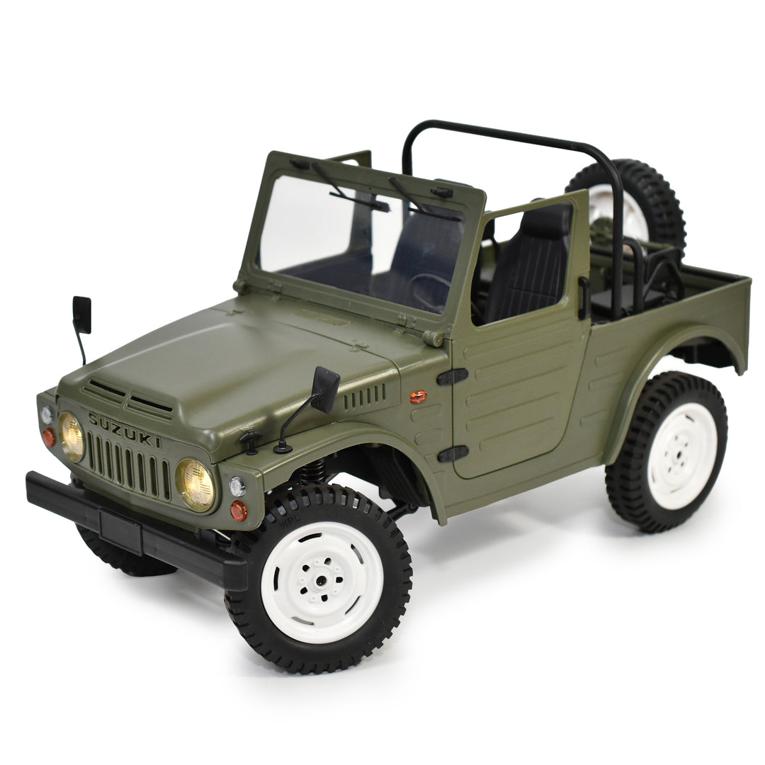 イソノ闇市限定 WPL JAPAN スズキ ジムニー(SJ10 4型) 1/10 アウトドアラジコン C84-1S RTR（オリーブ）グローバルエディション