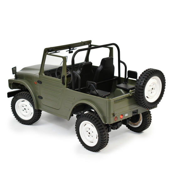 イソノ闇市限定 WPL JAPAN スズキ ジムニー(SJ10 4型) 1/10 アウトドアラジコン C84-1S RTR（オリーブ）グローバルエディション