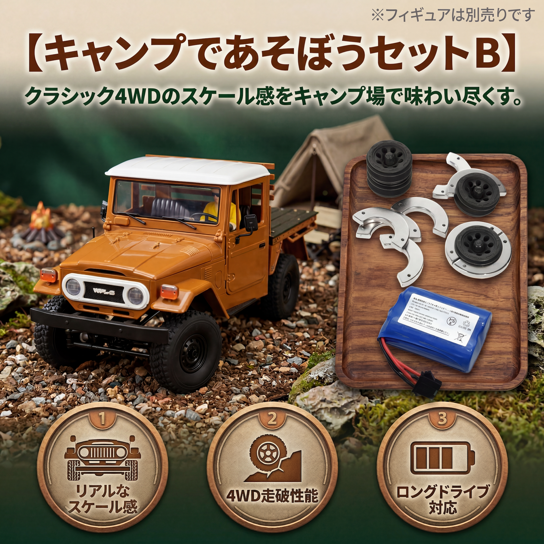 キャンプであそぼうセット B 】 – RAYWOOD