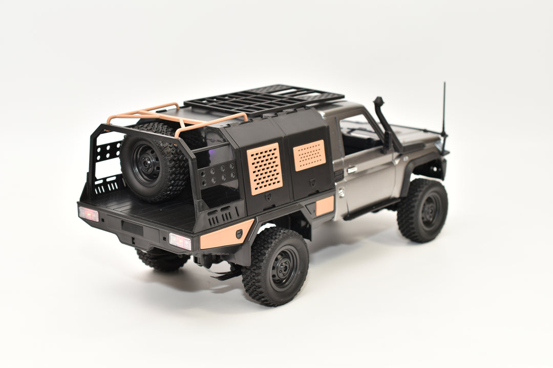 MNモデル トヨタ ランドクルーザー79オーバランド仕様 1/12 アウトドアラジコン MN-82S RTR