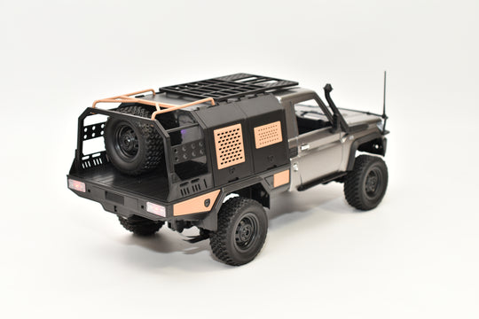 MNモデル トヨタ ランドクルーザー79オーバランド仕様 1/12 アウトドアラジコン MN-82S RTR
