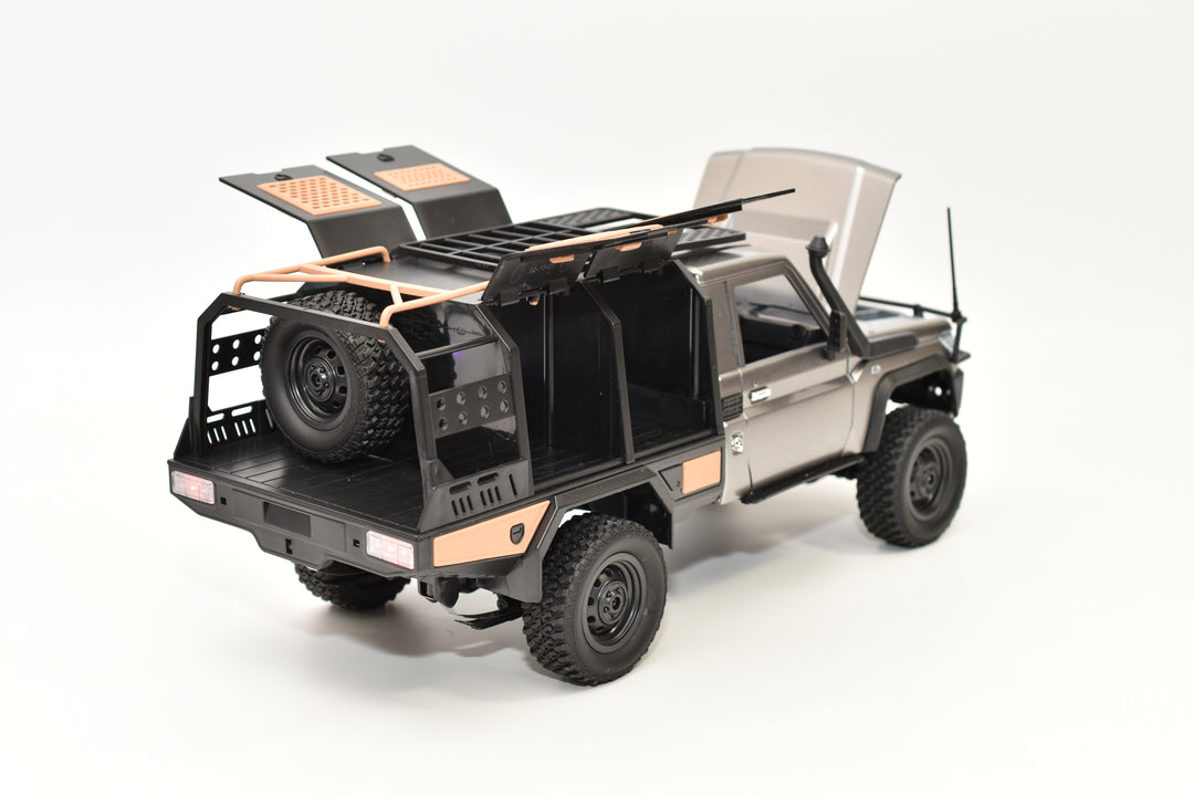 MNモデル トヨタ ランドクルーザー79オーバランド仕様 1/12 アウトドアラジコン MN-82S RTR