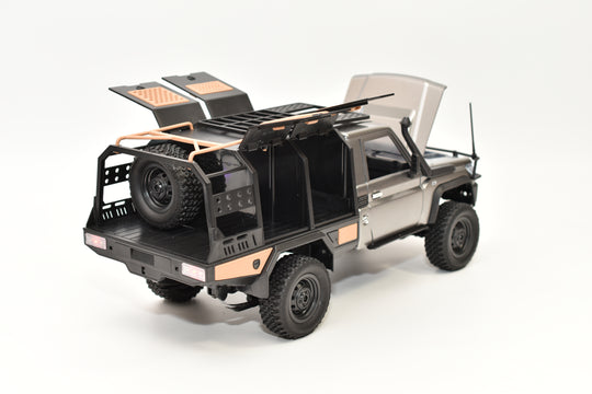MNモデル トヨタ ランドクルーザー79オーバランド仕様 1/12 アウトドアラジコン MN-82S RTR