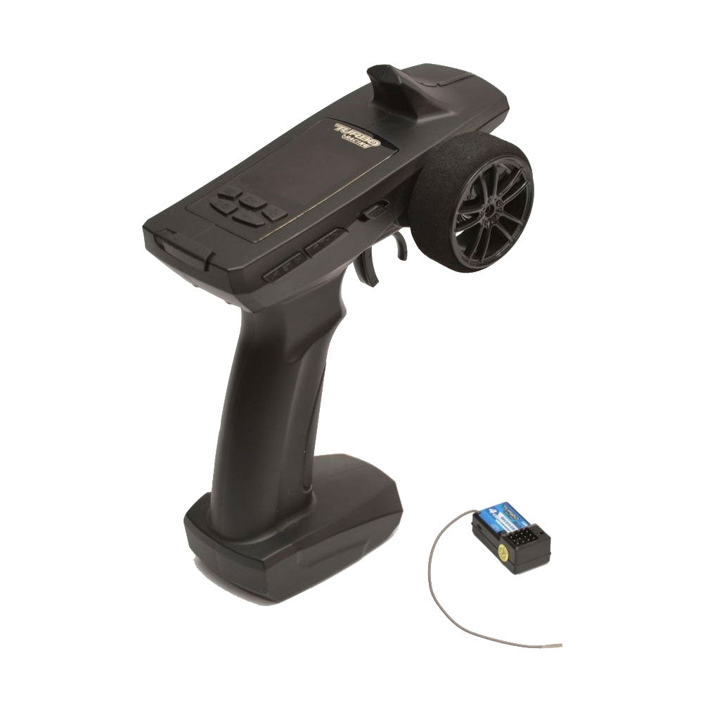 【箱痛み品】【技適認証済正規品】 WPL JAPAN におすすめ ターボレーシング RCカー用2.4GHz4CHプロポセット（4チャンネル送信機受信機セット）