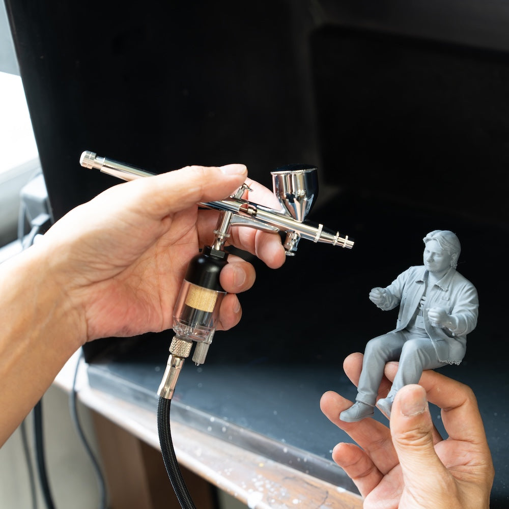 PROFIX AIR-SYSTEMS スーパードレンフィルター Ver.2｜1/8インチ対応 エアブラシ用 水抜き・ダスト除去フィルター ドレンプラグ付き