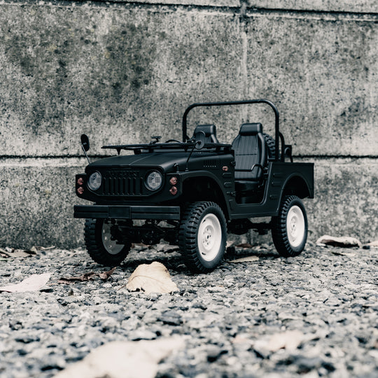 【CODE:BLACK限定商品】WPL JAPAN スズキ ジムニー(SJ10 1型) C84 RTR ブラック(グローバルエディション )【予約商品：12月中旬発送】