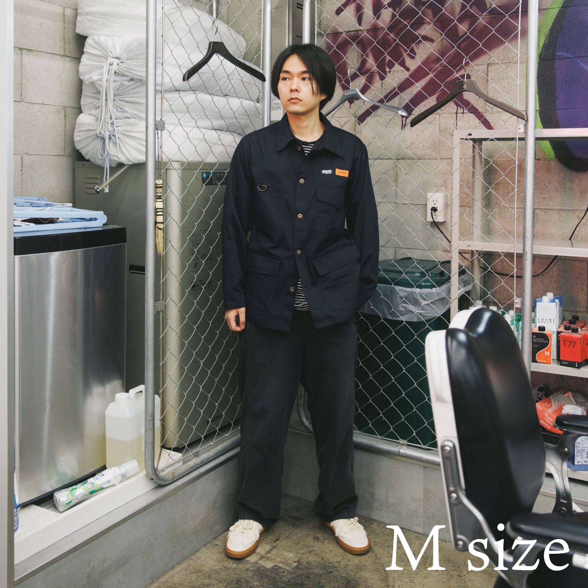WPL JAPAN × UNIVERSAL OVERALL 特注モデル 「あそびの制服