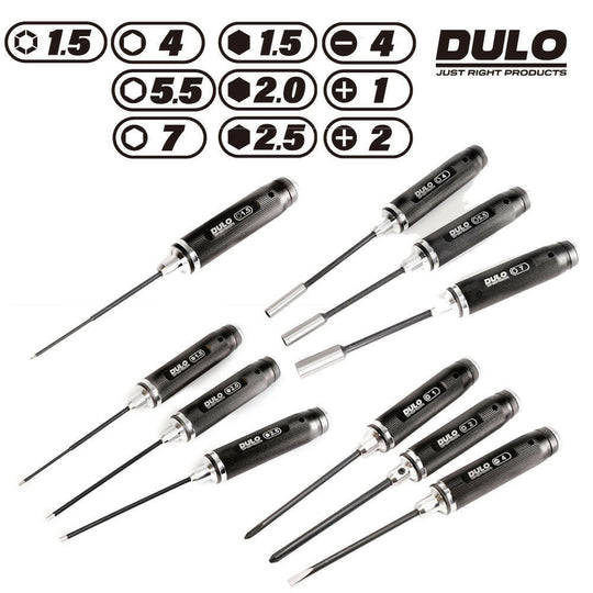 🎁 DULO RCメンテナンスドライバー10本セット (10% off)