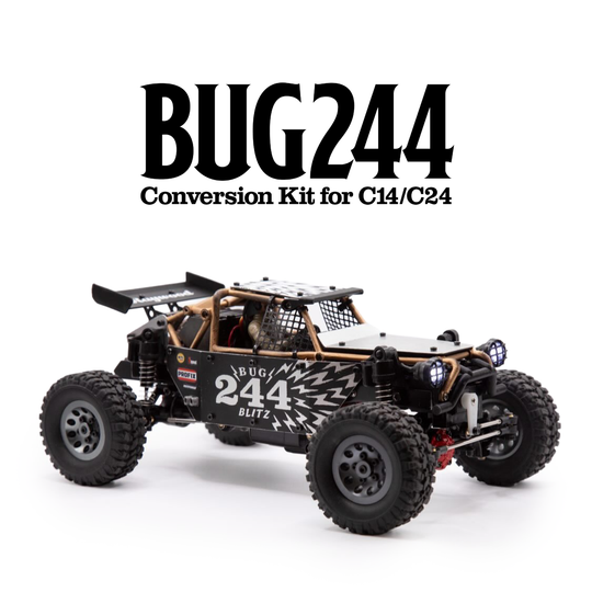 WPL JAPAN BUG244 Conversion Kit for C14/C24