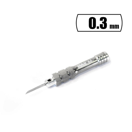 DULO グリップ付きタガネ 【 タングステンブレードPRO】幅0.075mm~1mm 単品