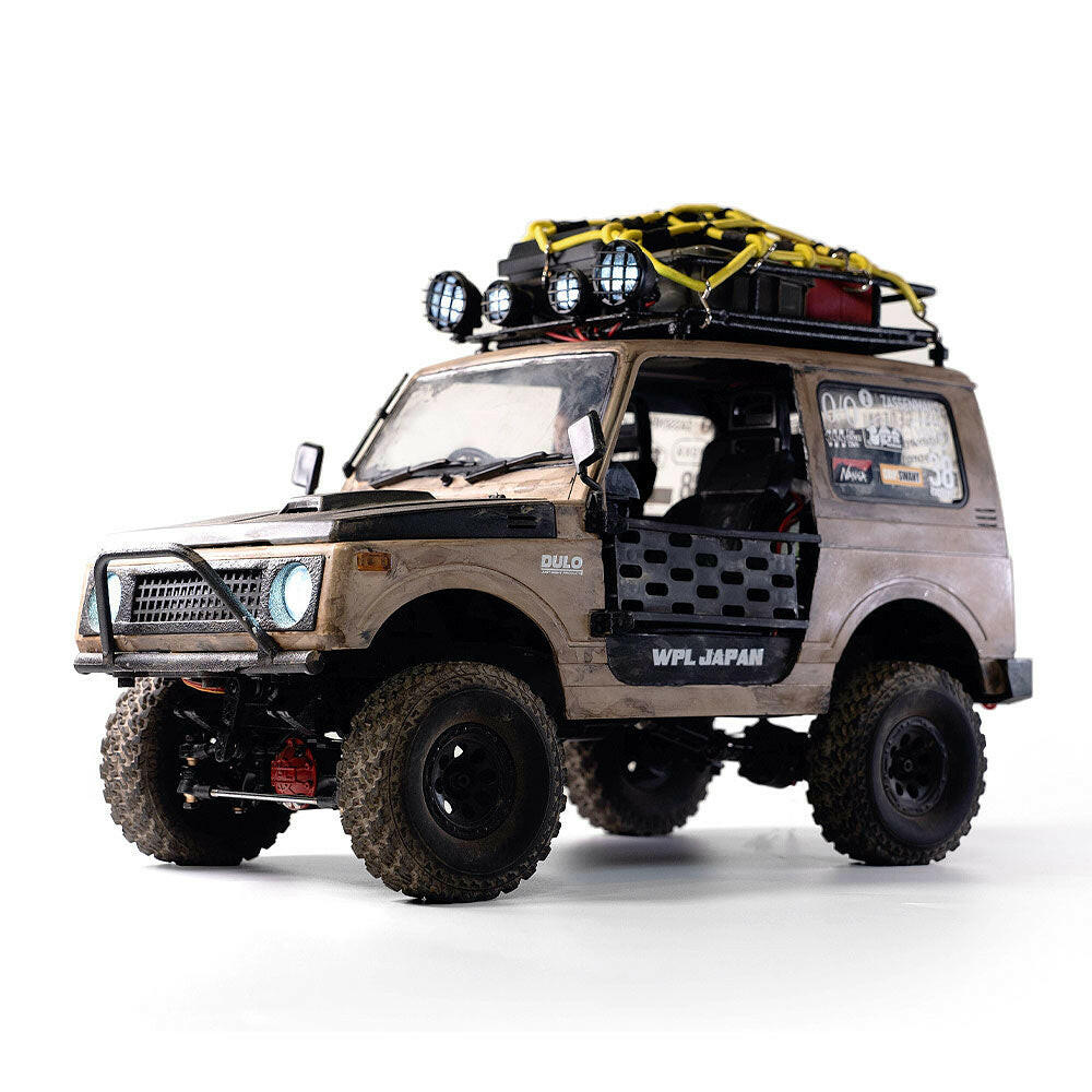 WPL JAPAN C74 JA11 カスタム RC オフロード走行