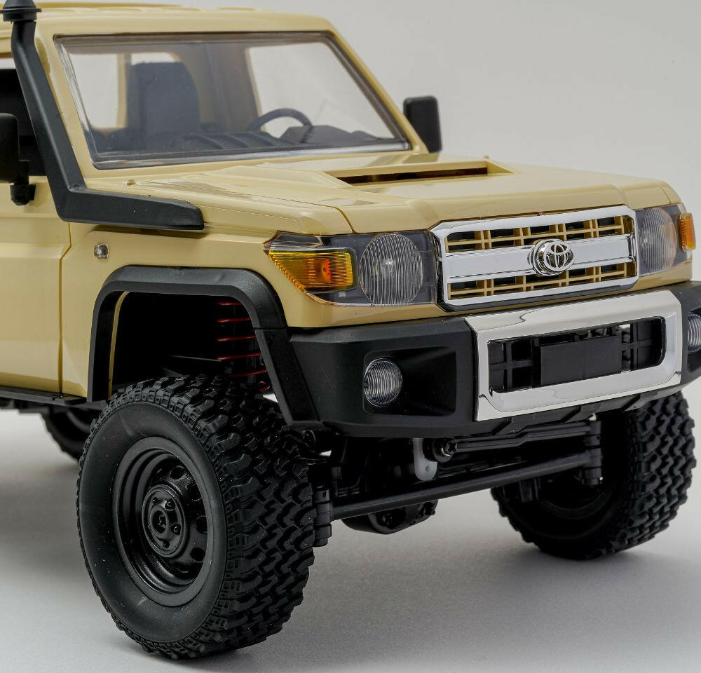 MN-82 ランドクルーザー79 RCカー ディテール