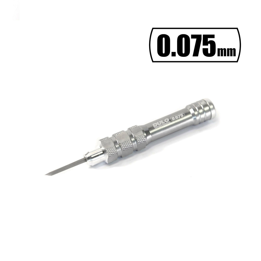 DULO グリップ付きタガネ 【 タングステンブレードPRO】幅0.075mm~1mm 単品