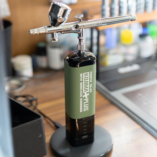 PROFIX Tech Liner ワイヤレス充電対応 充電式エアブラシセット TR-03 PRO【予約商品：12月中旬発送】