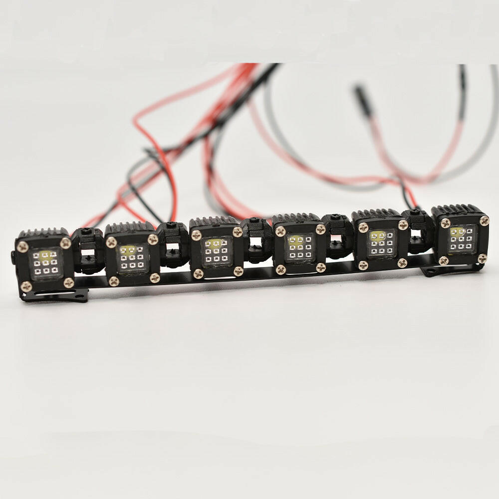 問屋ワールド】RCカー用ユニバーサルスクエアLEDライトバー