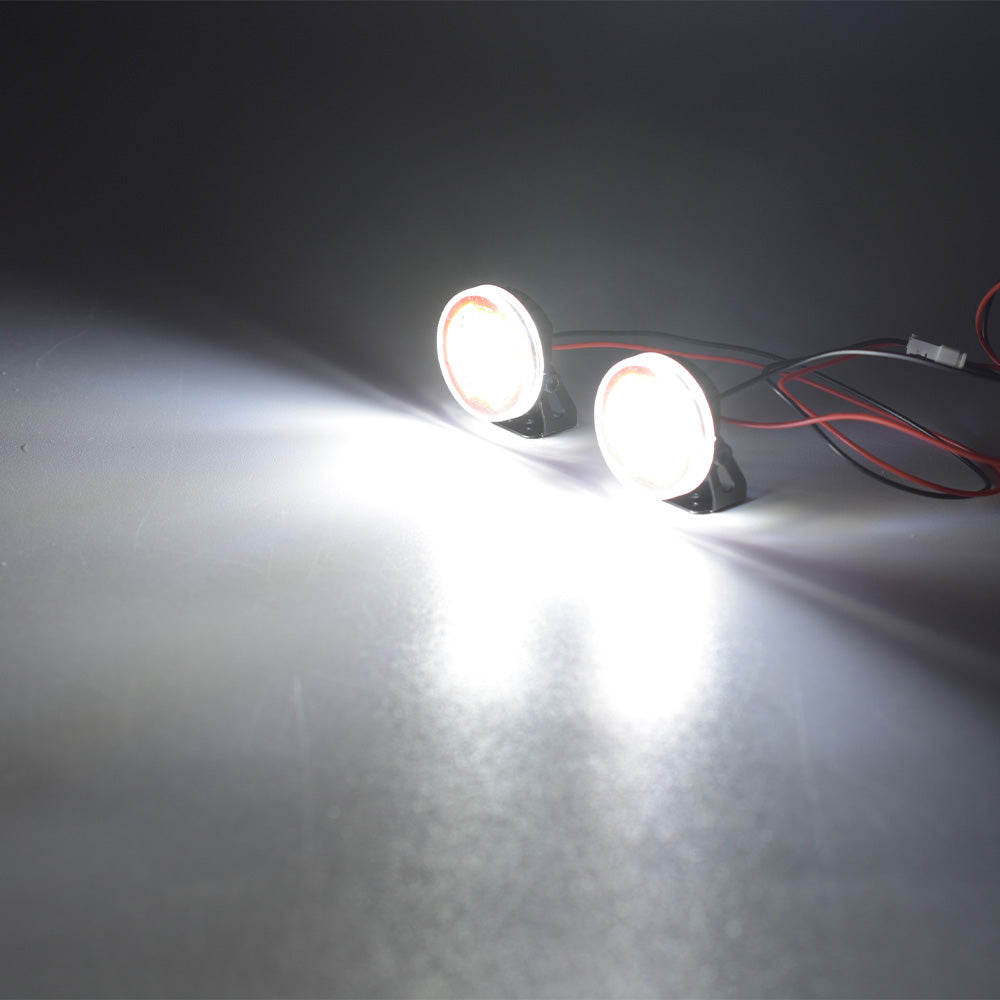 [問屋ワールド］スケールクローラーRCカー用高輝度LEDフォグランプ＆ライトステーキット（G157GP）