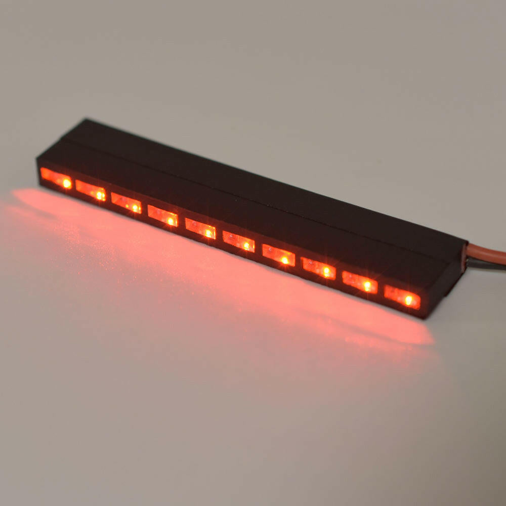 [問屋ワールド］RCカー用LEDブレーキライトバー（62mm）