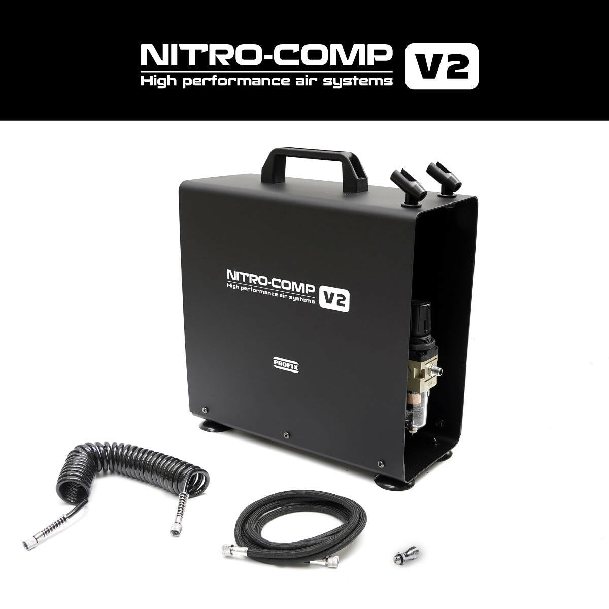 楽天ショップ【未使用】NITRO-COMP V2 ニトロコンプ エアコンプレッサー