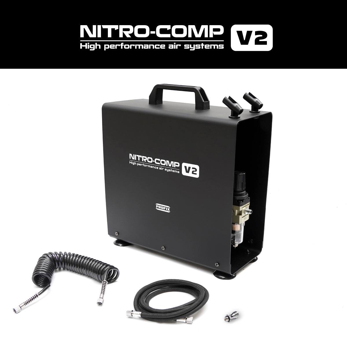 PROFIX NITRO-COMP ニトロコンプ V2 オイルレスエアコンプレッサー