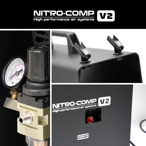 PROFIX NITRO-COMP ニトロコンプ V2 オイルレスエアコンプレッサー